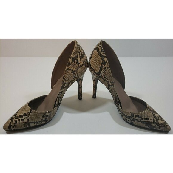 Breckelle's ~Woman Size 8.5M~ Animal Print High Heel Stiletto Shoes. - Picture 3 of 12